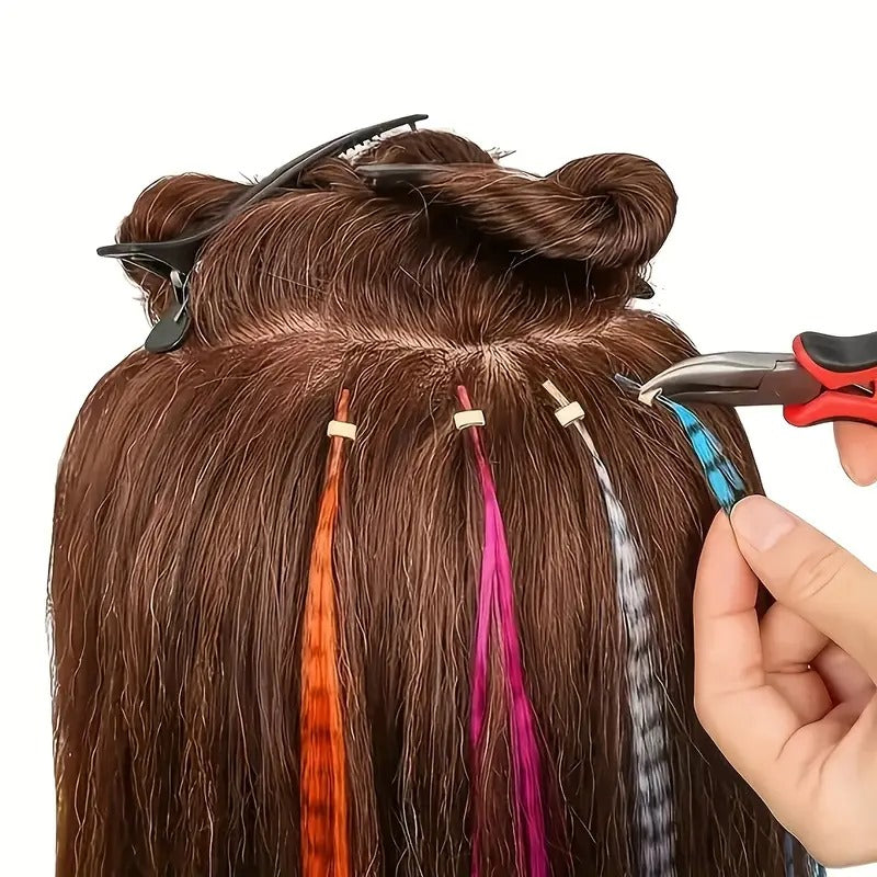 Tool Kit for Synthetic Hair Extensions