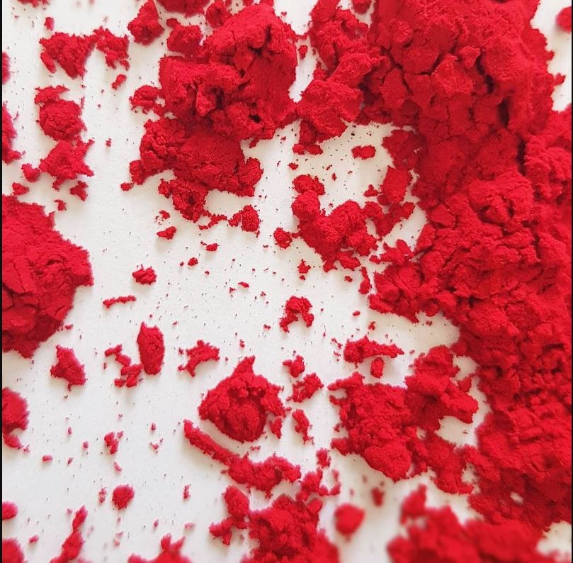 Coral Hair Colour Powder