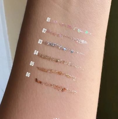 Glitter Liquid Eyeliner - 04 - Light Gold