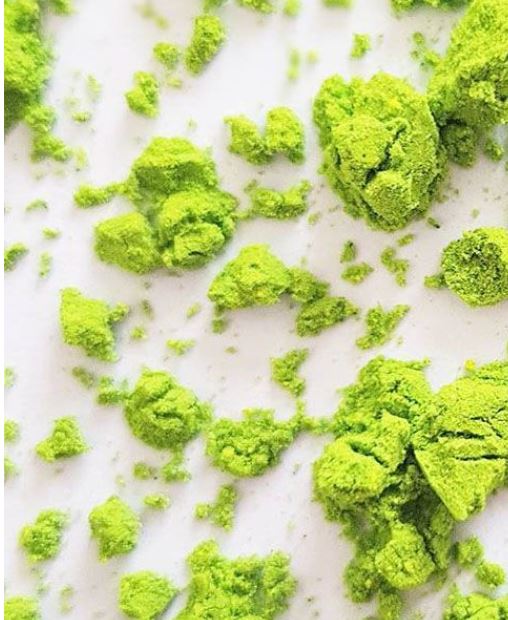 Light Green Hair Colour Powder