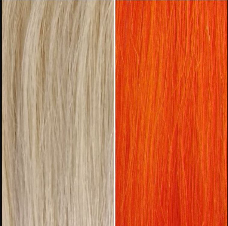 Coral Hair Colour Powder
