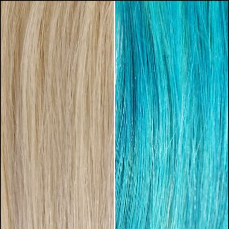 Turquoise Hair Colour Powder