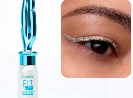 White Liquid Glitter Eyeline