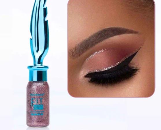 Purple Liquid Glitter Eyeline