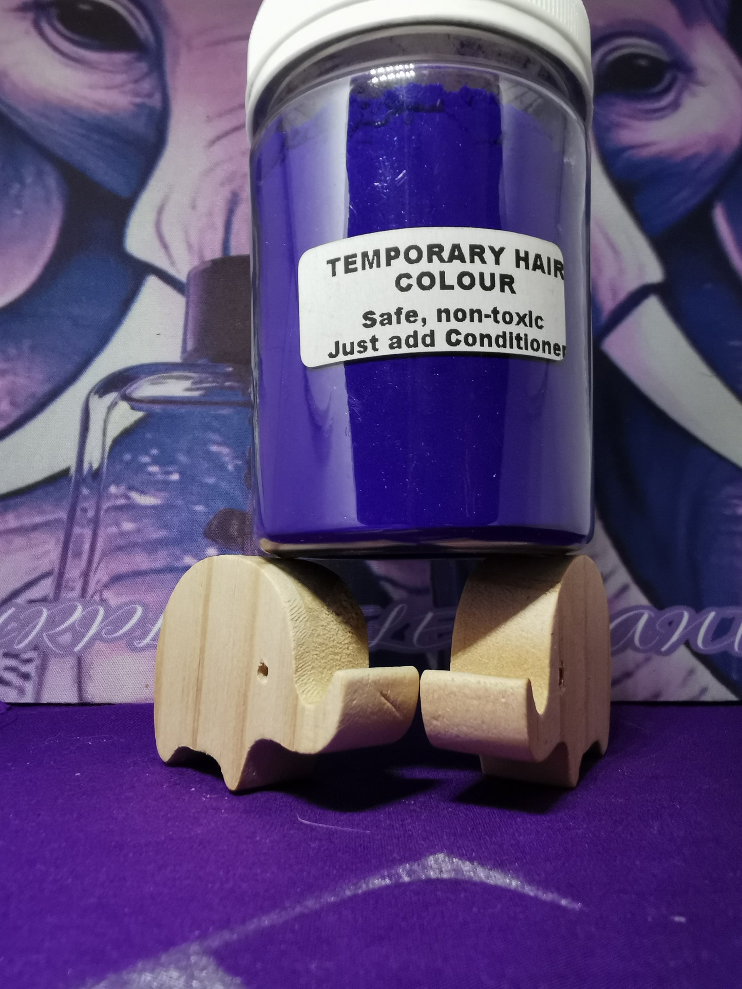 Violet Hair Colour Powder