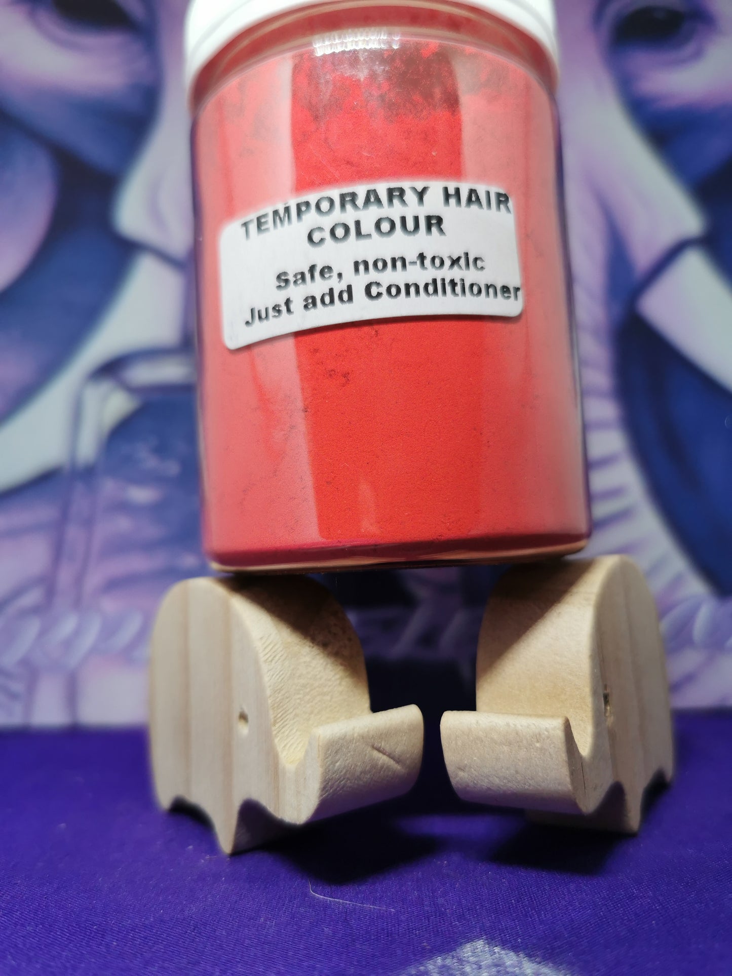 Coral Hair Colour Powder