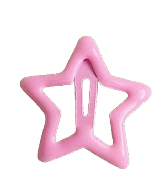 Pink/White/Black Stars