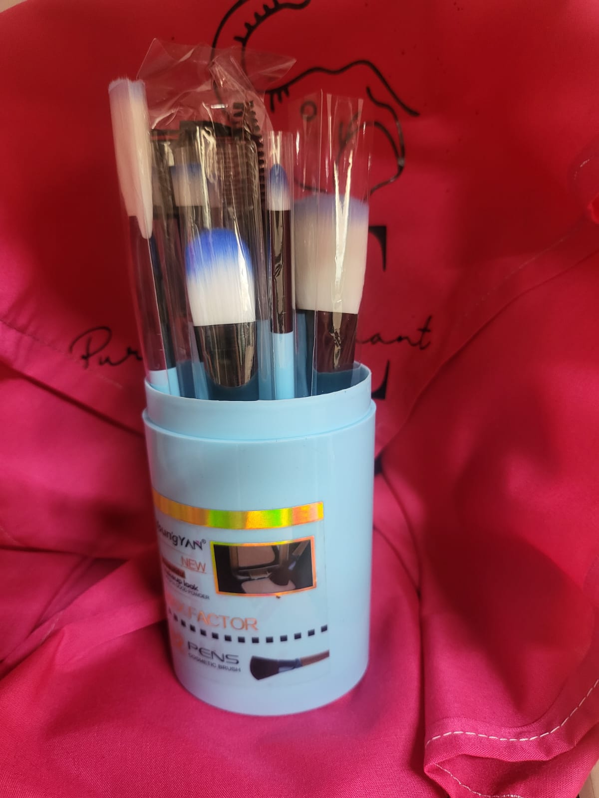 12 Pc Makeup Brush Set