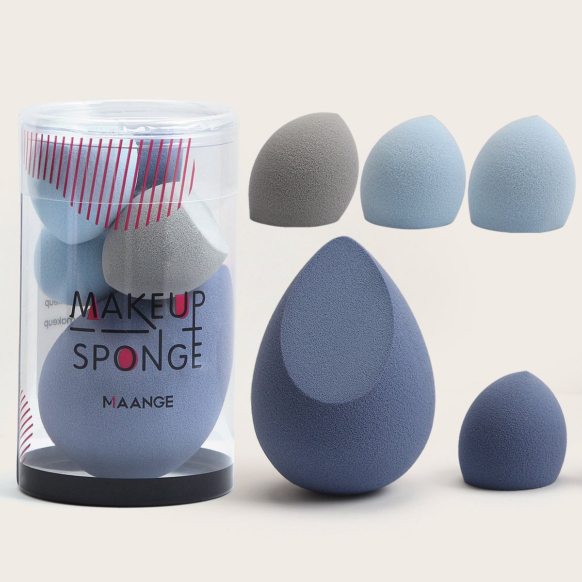 5Pcs Makeup Sponge Set
