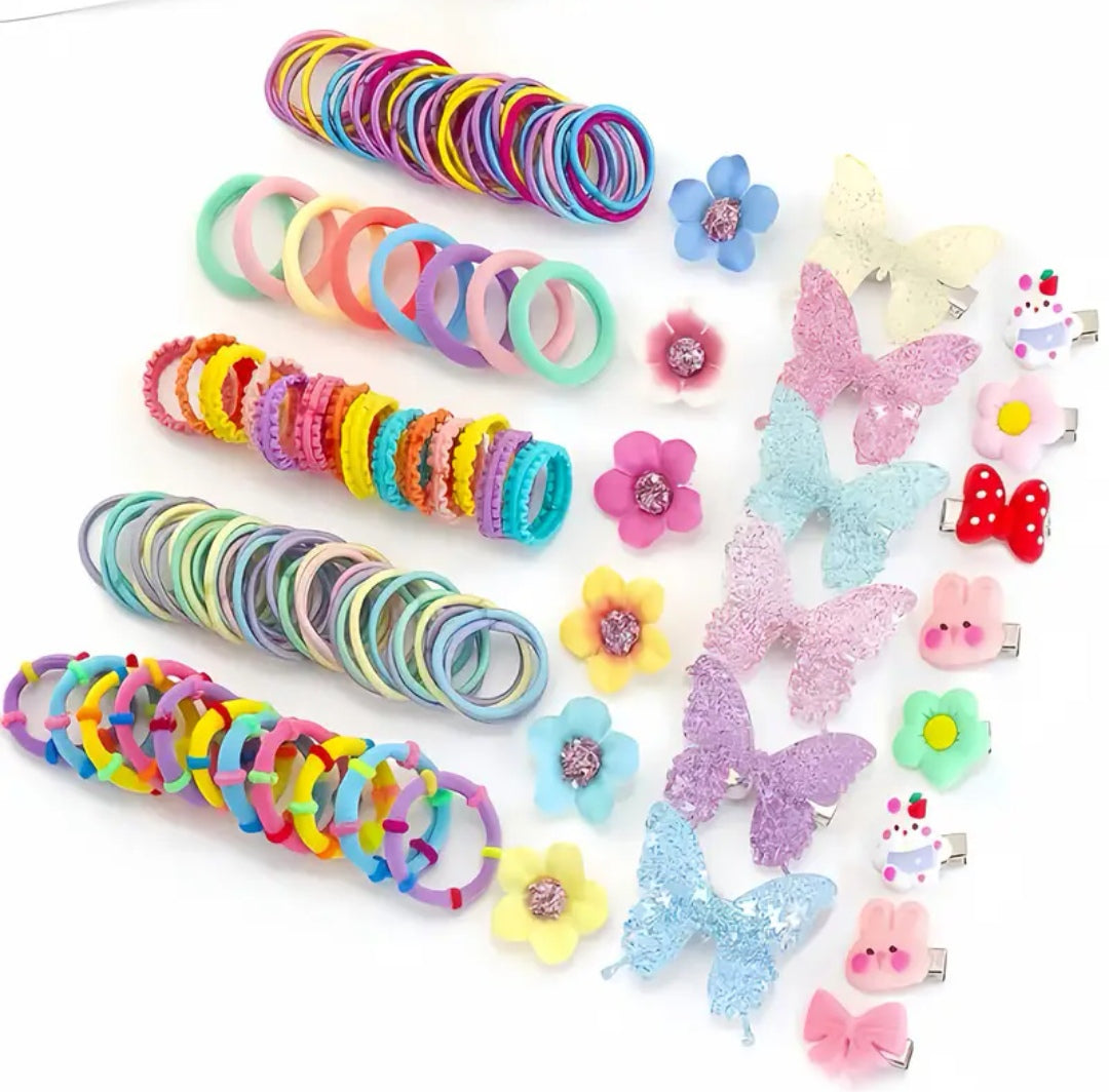 510 piece Multicolor Hair Accessory Set