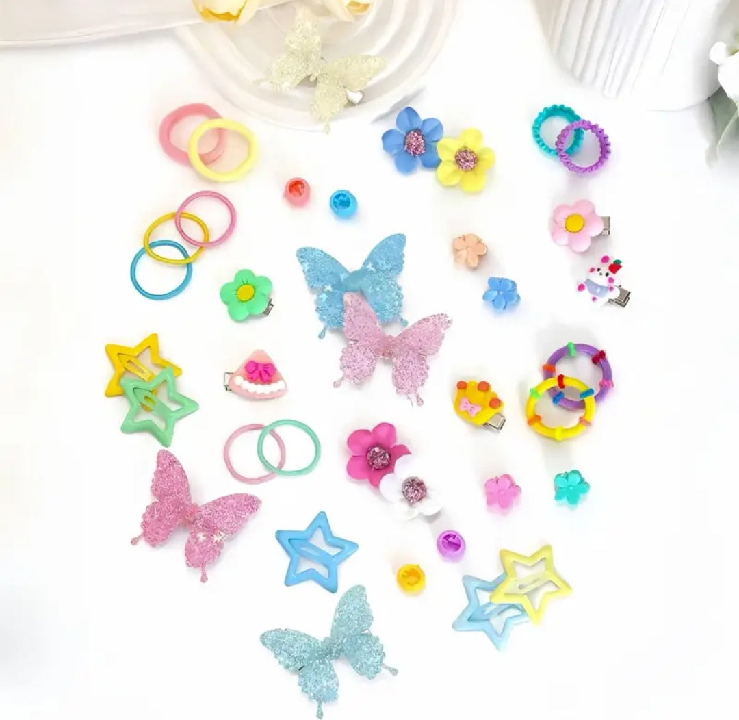 510 piece Multicolor Hair Accessory Set