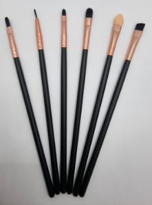 6 Piece Make Up Brush Set