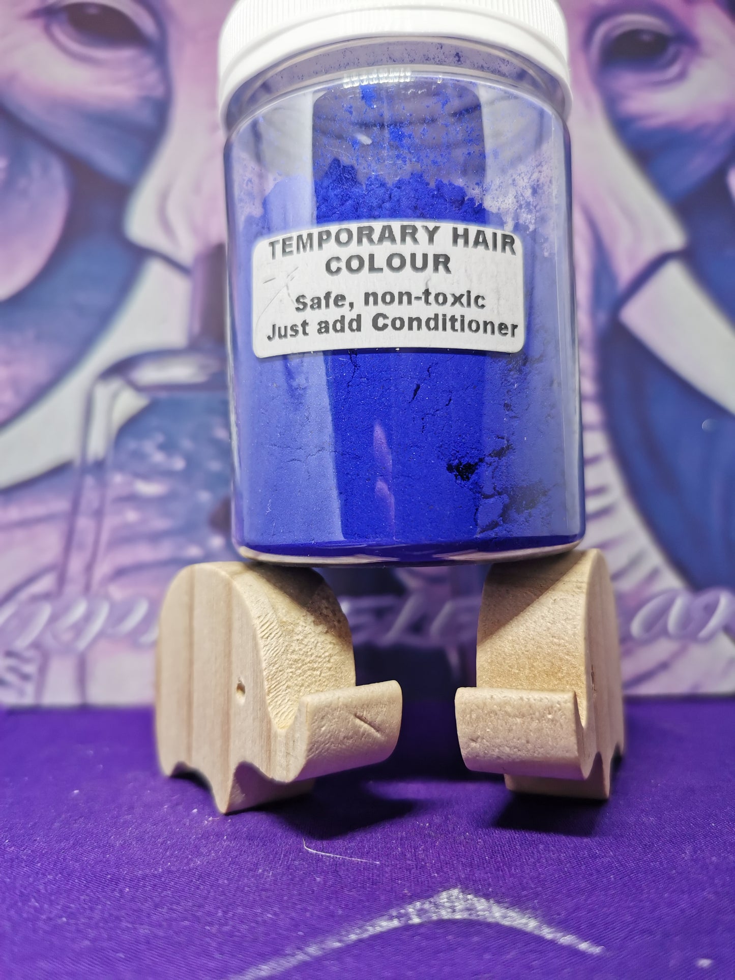 Blue Hair Colour Powder