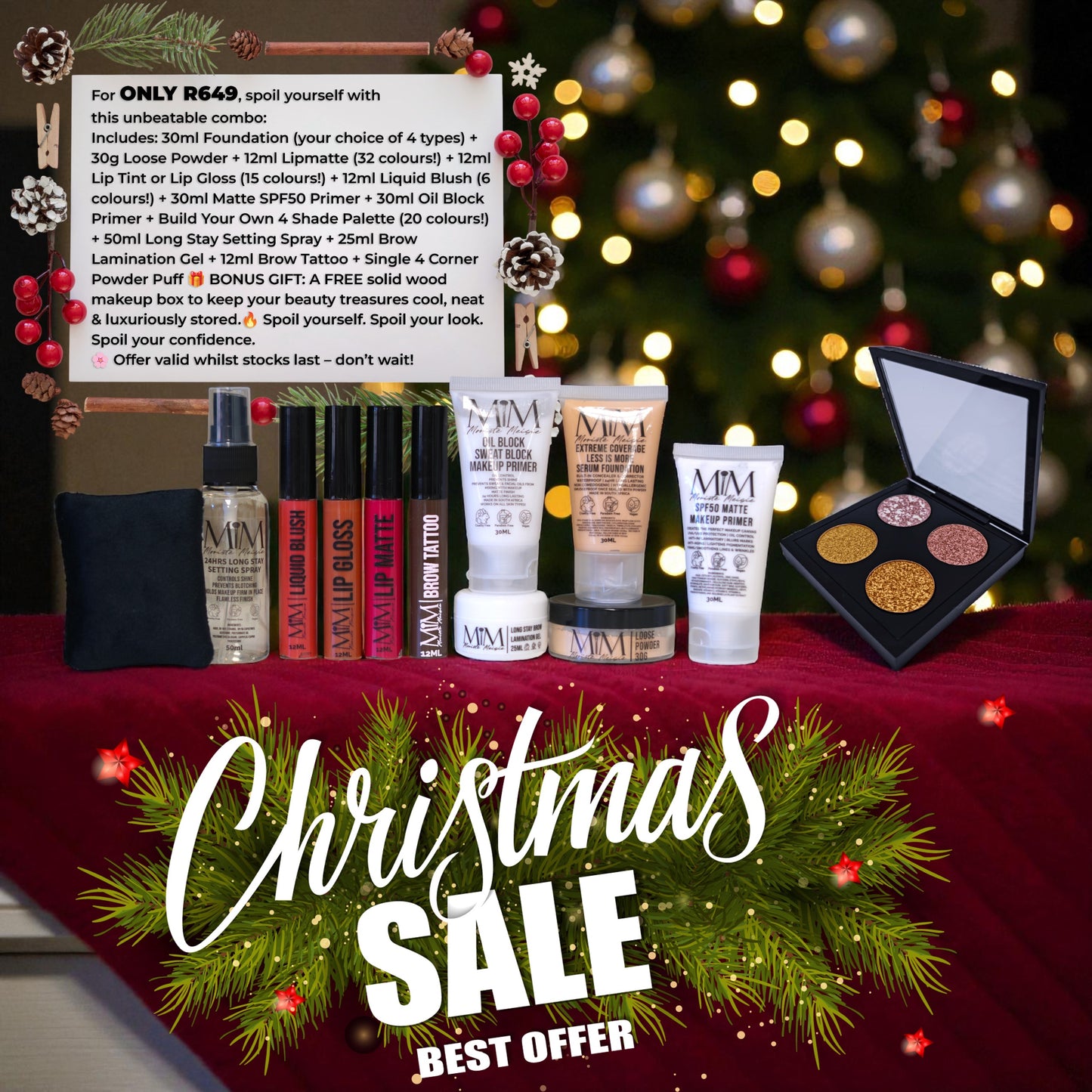 Christmas Makeup Bundle