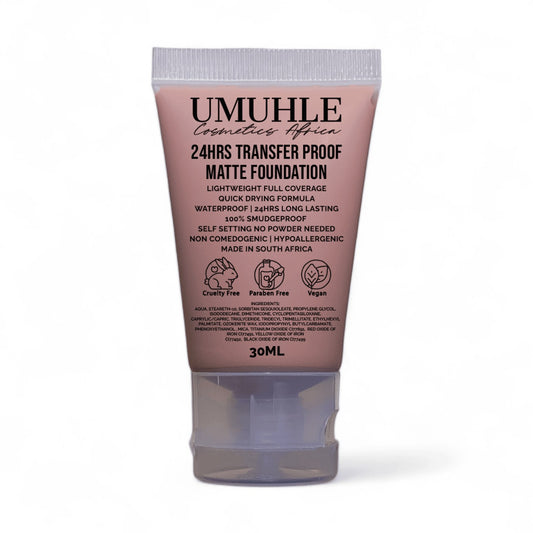 30ml 24HR Matte Transfer Proof Foundation (Umuhle)