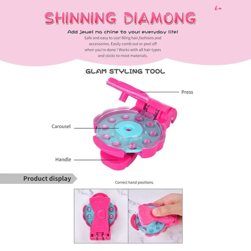 Hair Jewels Stamper DIY Set