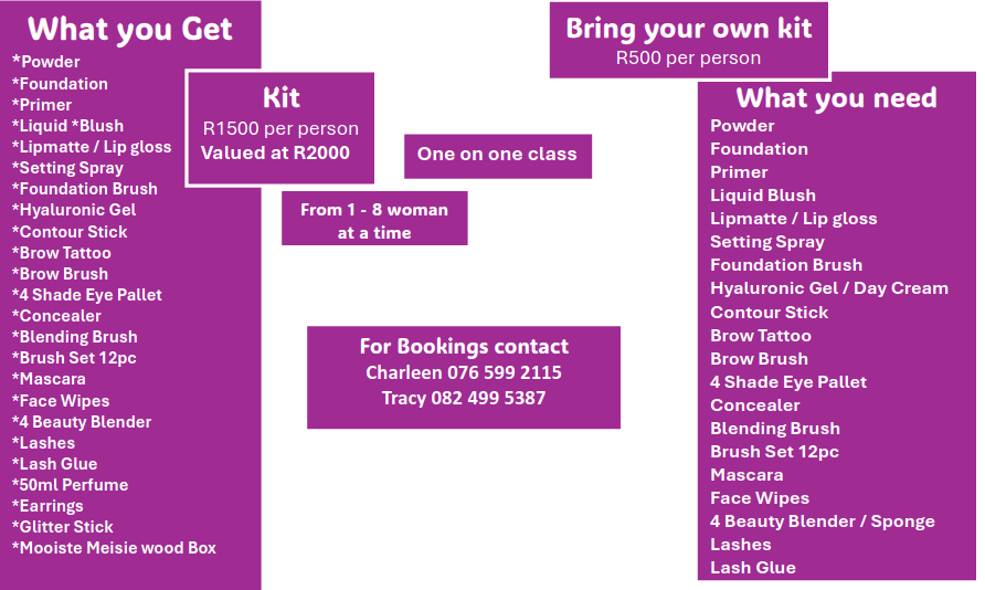 Beauty Workshop & Makeovers